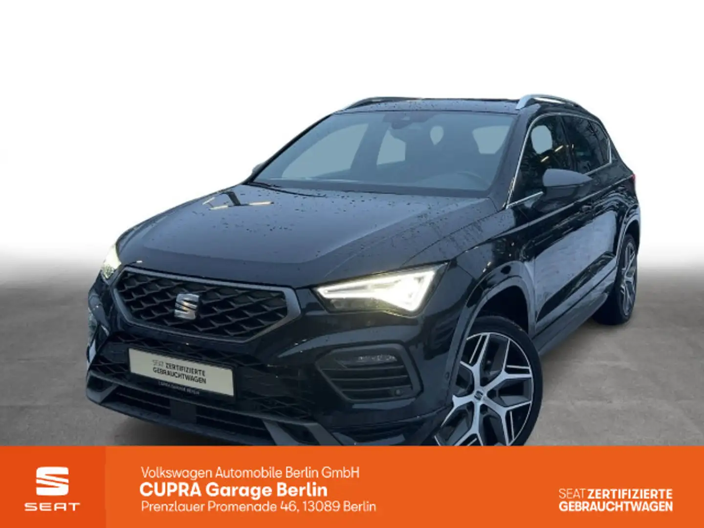 SEAT Ateca 2.0 TDI DSG FR Pano Navi LED SHZ ACC Schwarz - 1
