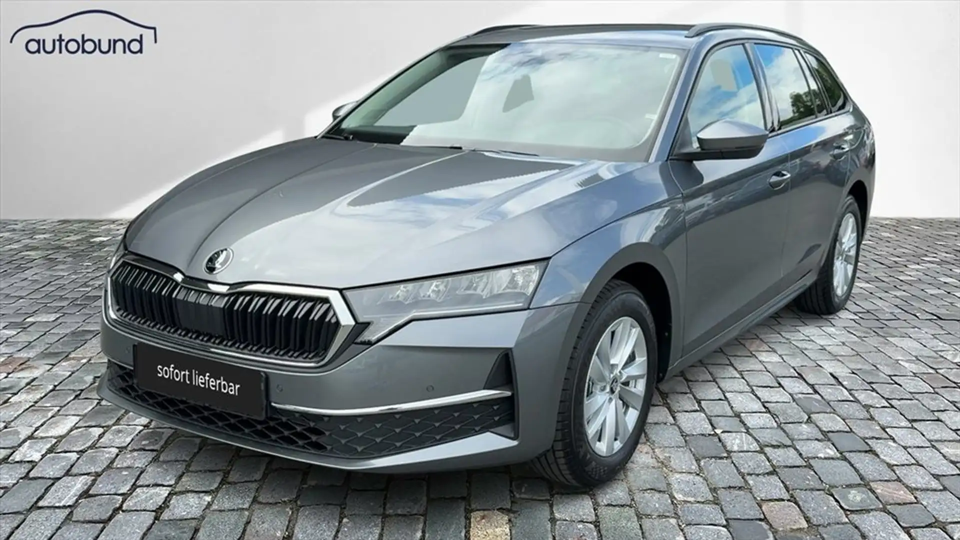 Skoda Octavia IV Combi 2,0 TDI DSG Selection LED ACC Grijs - 1