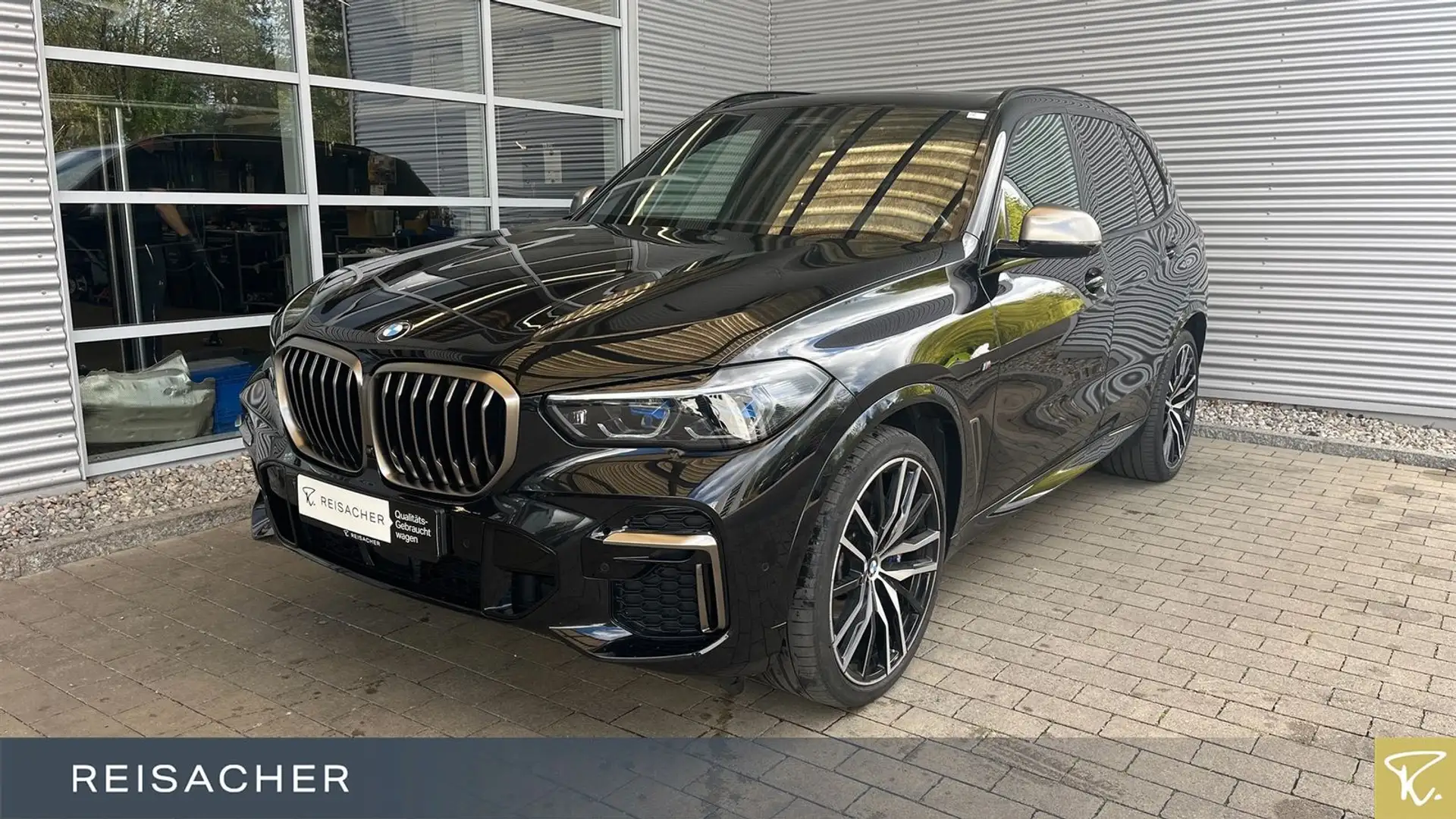 BMW X5 M X5 xDrive M50iA HUD 360° Laser ACC StdHzg AHK Černá - 1