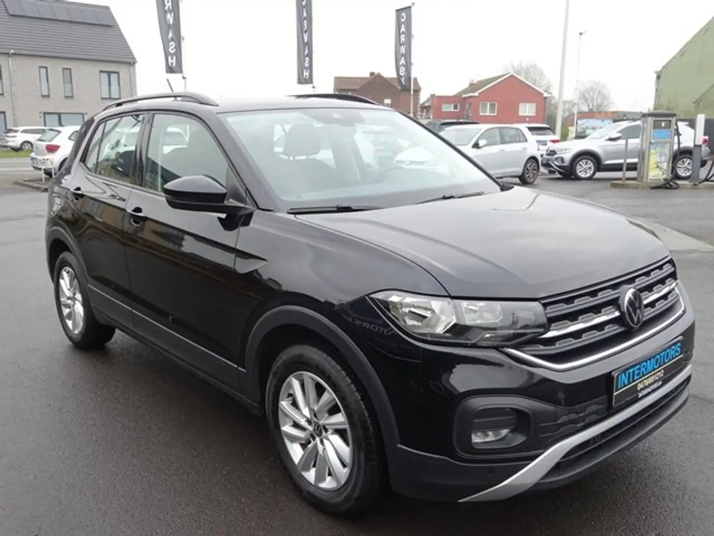 Volkswagen T-Cross 1.0 TSI Life DSG+Camera A/Carplay/Verw zetels Zwart - 2