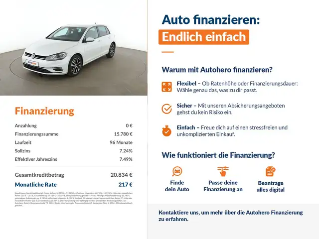 Volkswagen Golf view 2