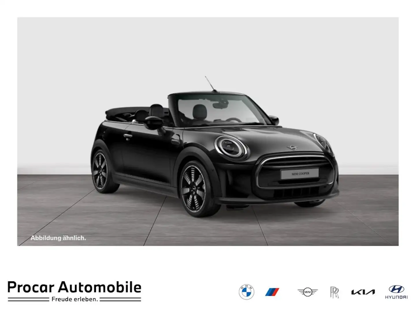 MINI Cooper C Cabrio Cooper C abrio HUD RFK NAVI LED Sound Syst. DAB Noir - 1