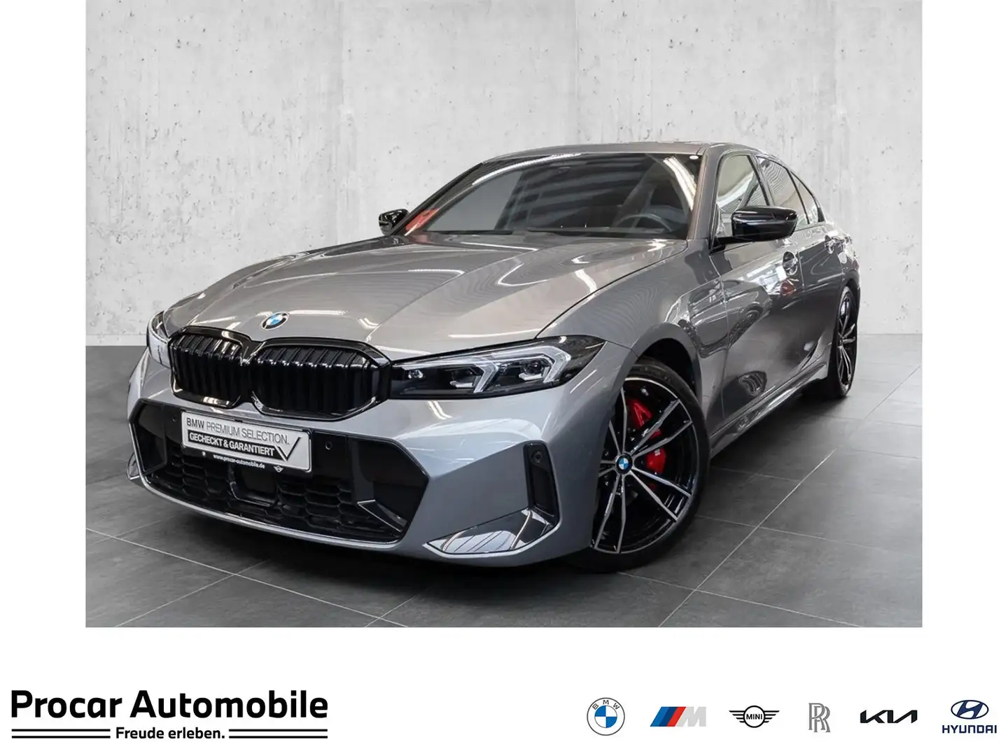 BMW 330 i Limousine (ab 2022) M Sportpaket HK HiFi Gris - 1