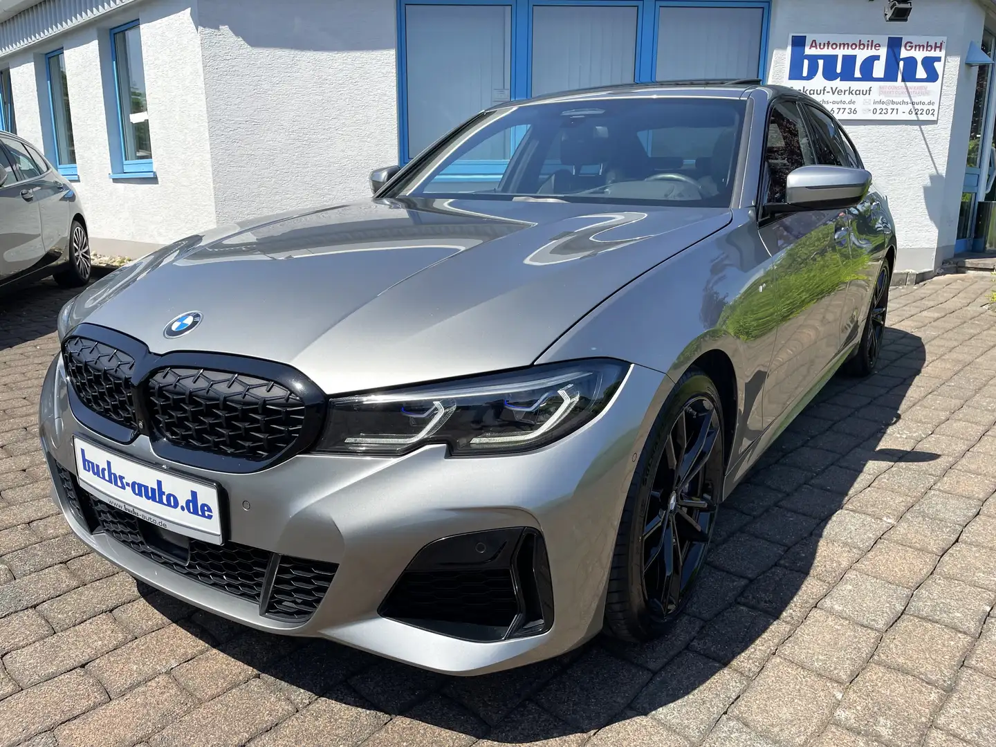 BMW 340 M340d xDrive Lim. AHK Laser ACC HUD Standheizung Grau - 1