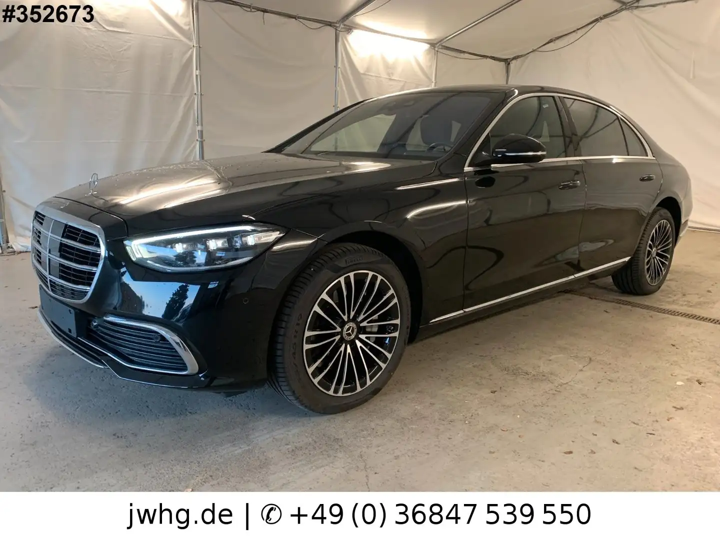 Mercedes-Benz S 500 S500 4M Lang Panorama Airm. SiKlima Distronic Schwarz - 1