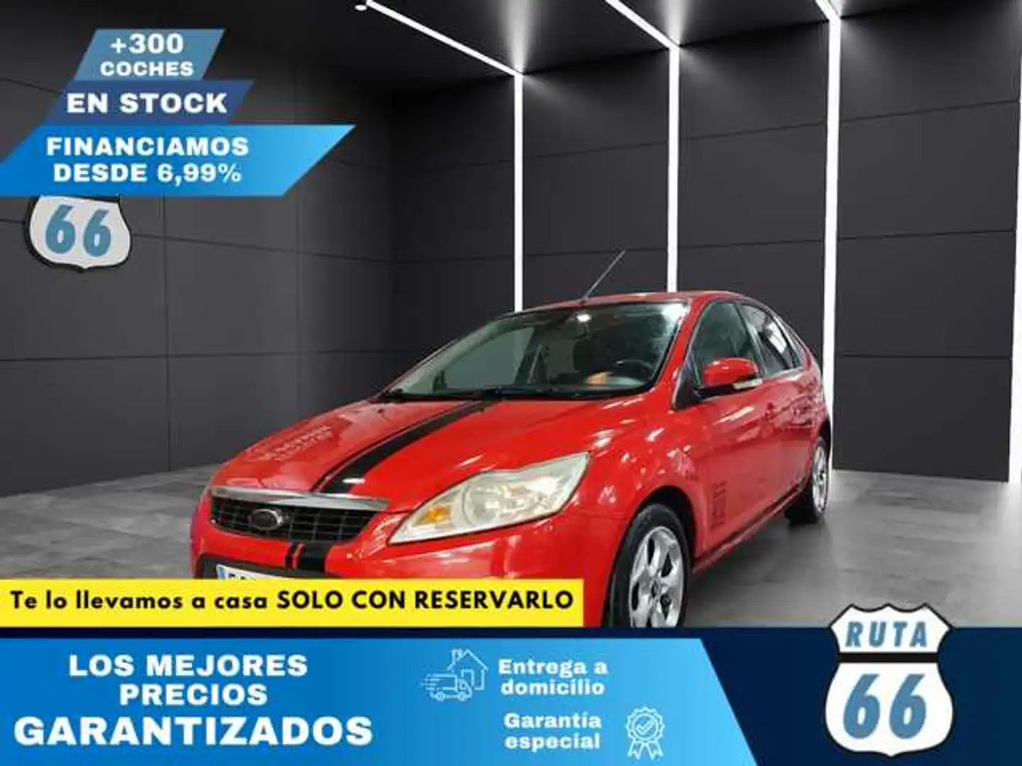 Ford Focus 1.8TDCi Trend Rojo - 1