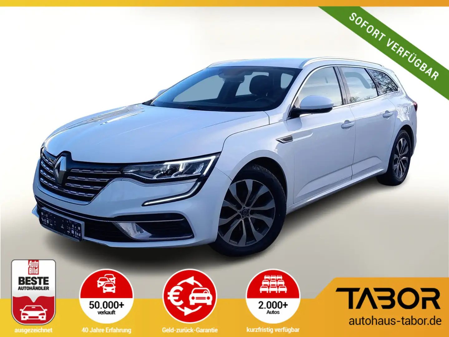 Renault Talisman Grandt 1.3 TCe 160 EDC Zen LED PDC 17Z Weiß - 1