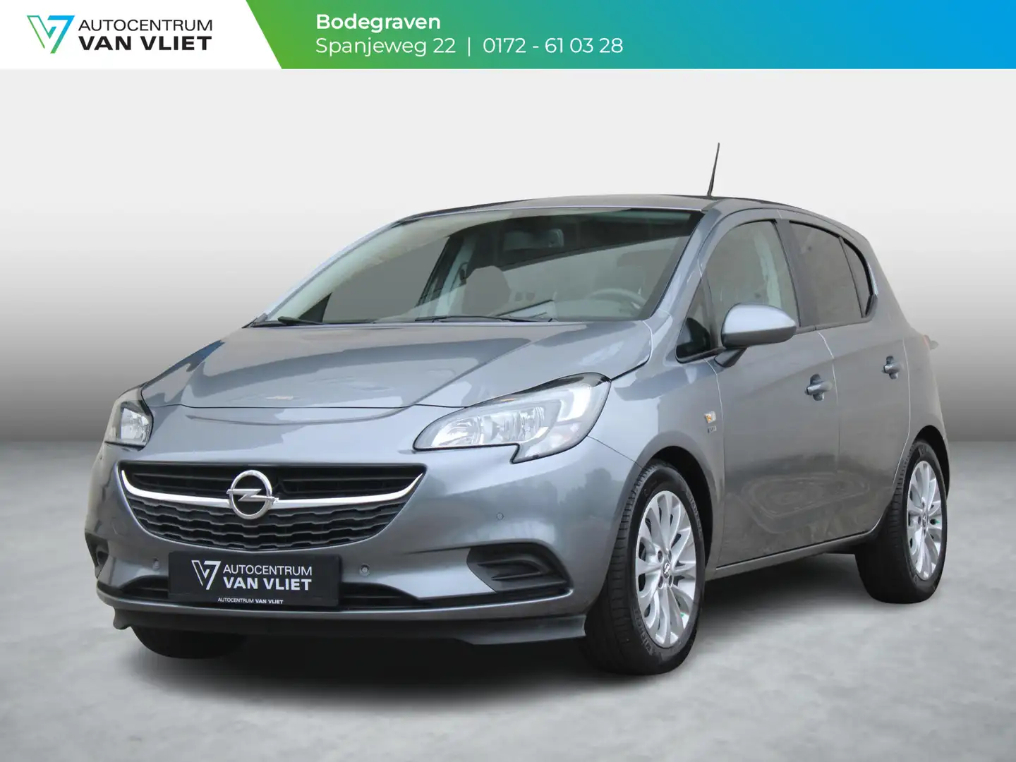 Opel Corsa 1.0 Turbo 120 Jaar Edition | TREKHAAK | NAVIGATIE Gris - 1