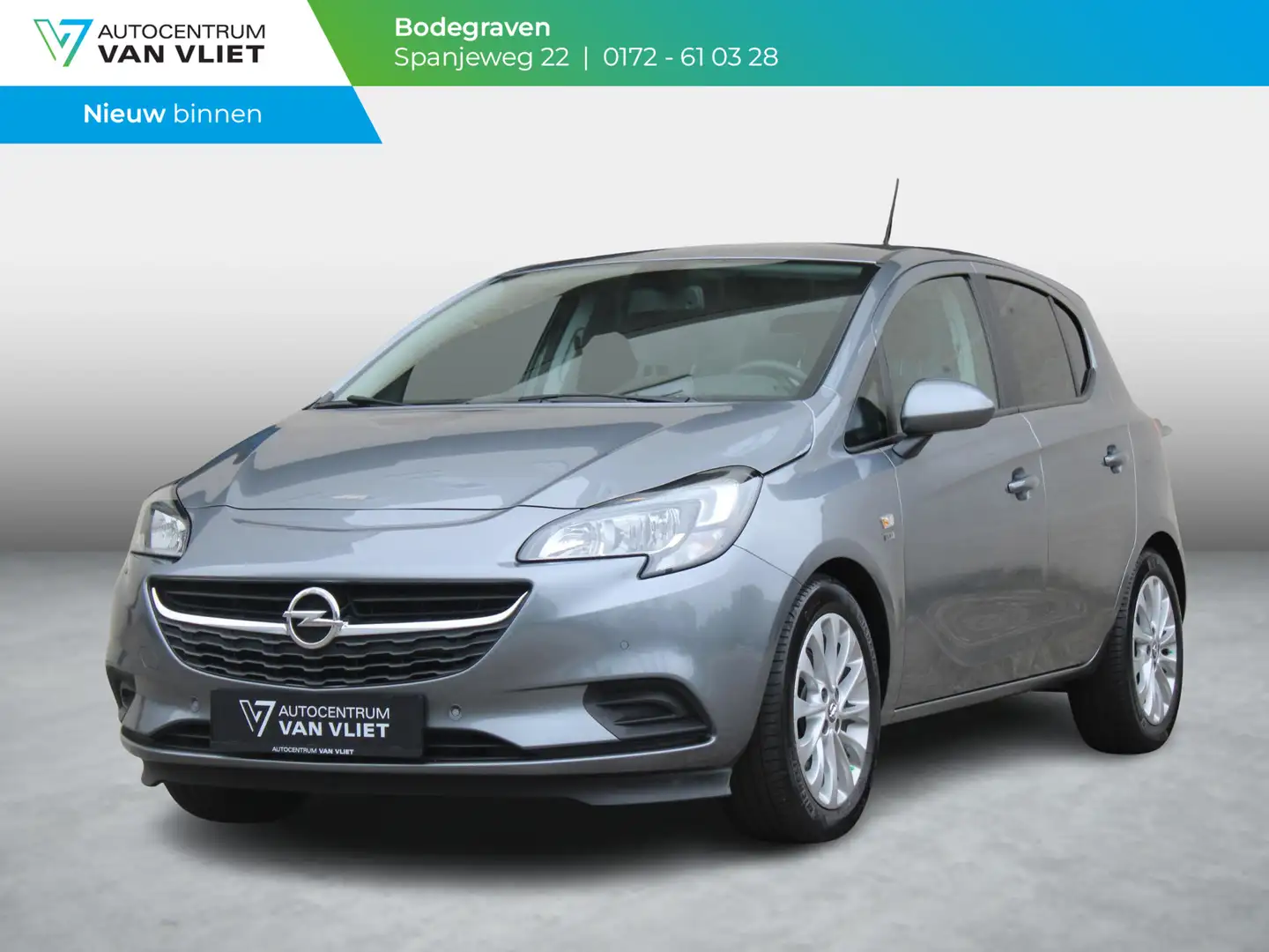 Opel Corsa 1.0 Turbo 120 Jaar Edition | TREKHAAK | NAVIGATIE Grijs - 1