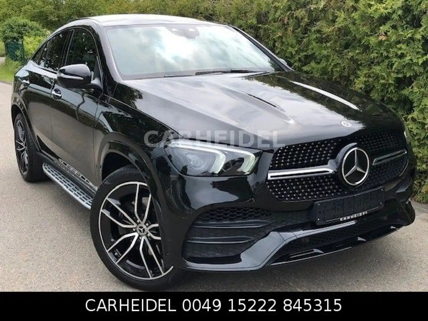 Mercedes-Benz GLE 400 GLE400d Coupe 4M AMG NIGHT PANO BURM AHK 22ZOLL Negru - 2