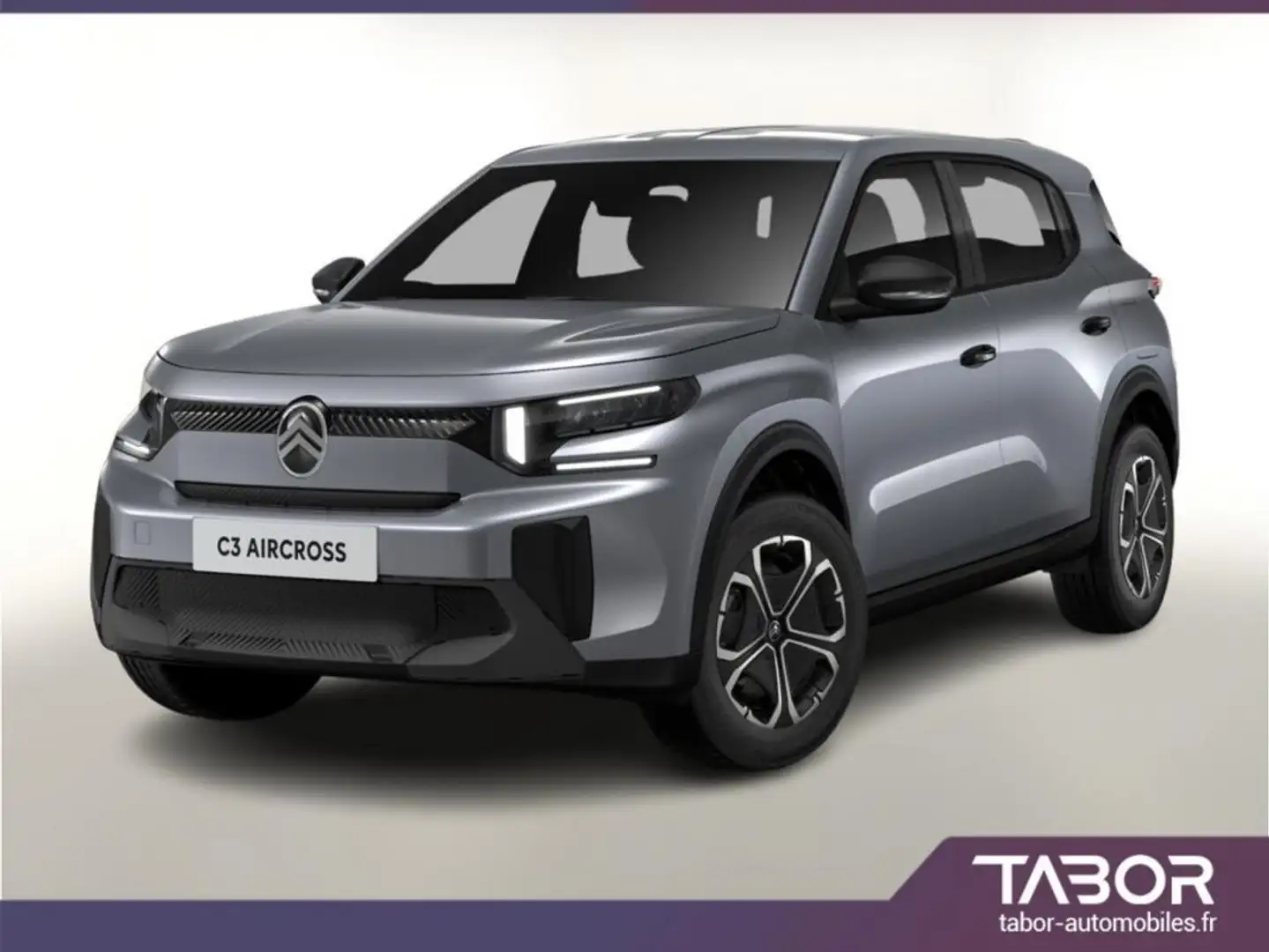 Citroen C3 Aircross Turbo 100 YOU Reg Radars Gris - 1