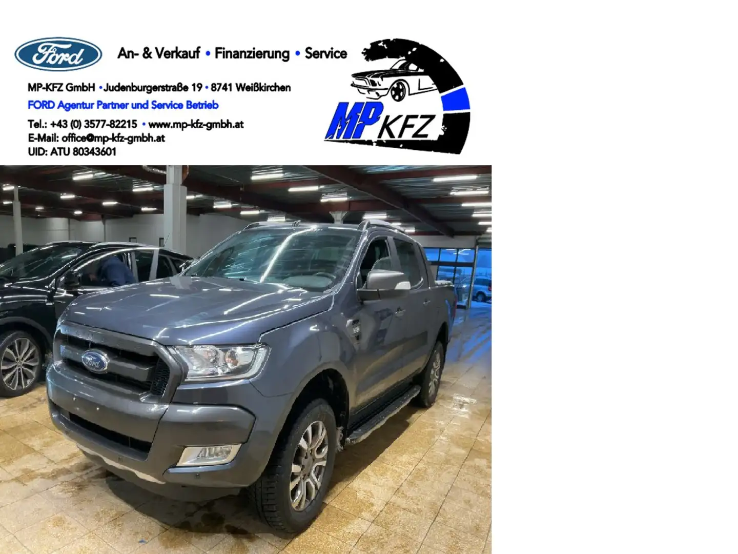 Ford Ranger Wildtrak Doppelkabine 4x4 Grau - 1