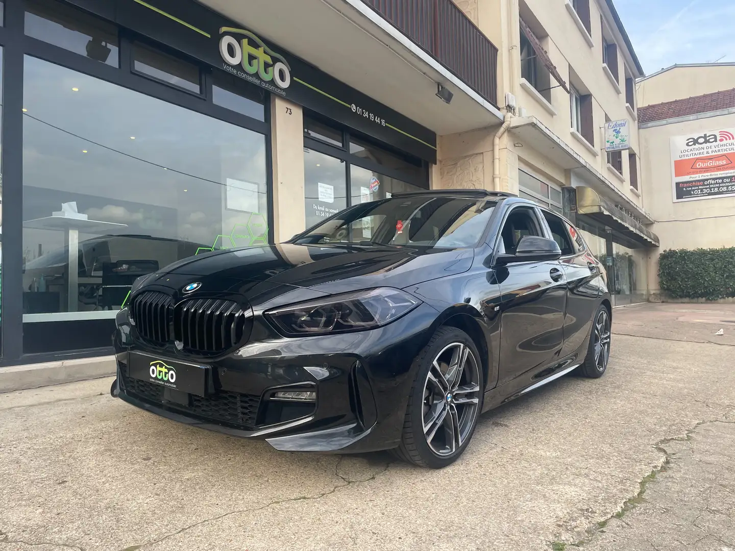 BMW 118 SERIE 1 F40 (05/2019)  140 ch DKG7 M Sport Schwarz - 1