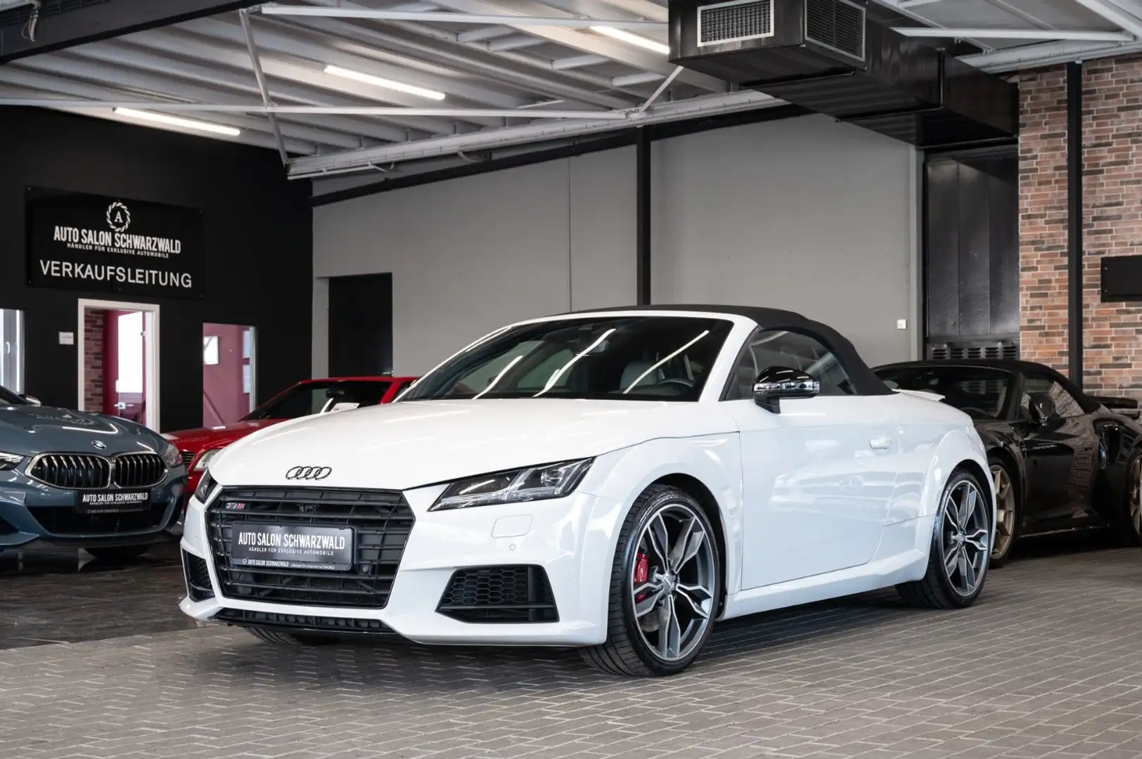 Audi TTS Roadster 2.0 TFSI quatt|S-SITZE|B&O|MATRIX Weiß - 2