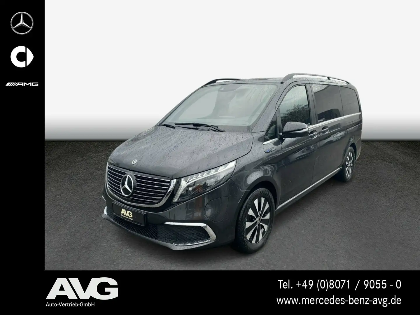 Mercedes-Benz EQV 300 EQV 300 AVANTGARDE Lang LED Navi MBUX Distronic BC Grau - 1