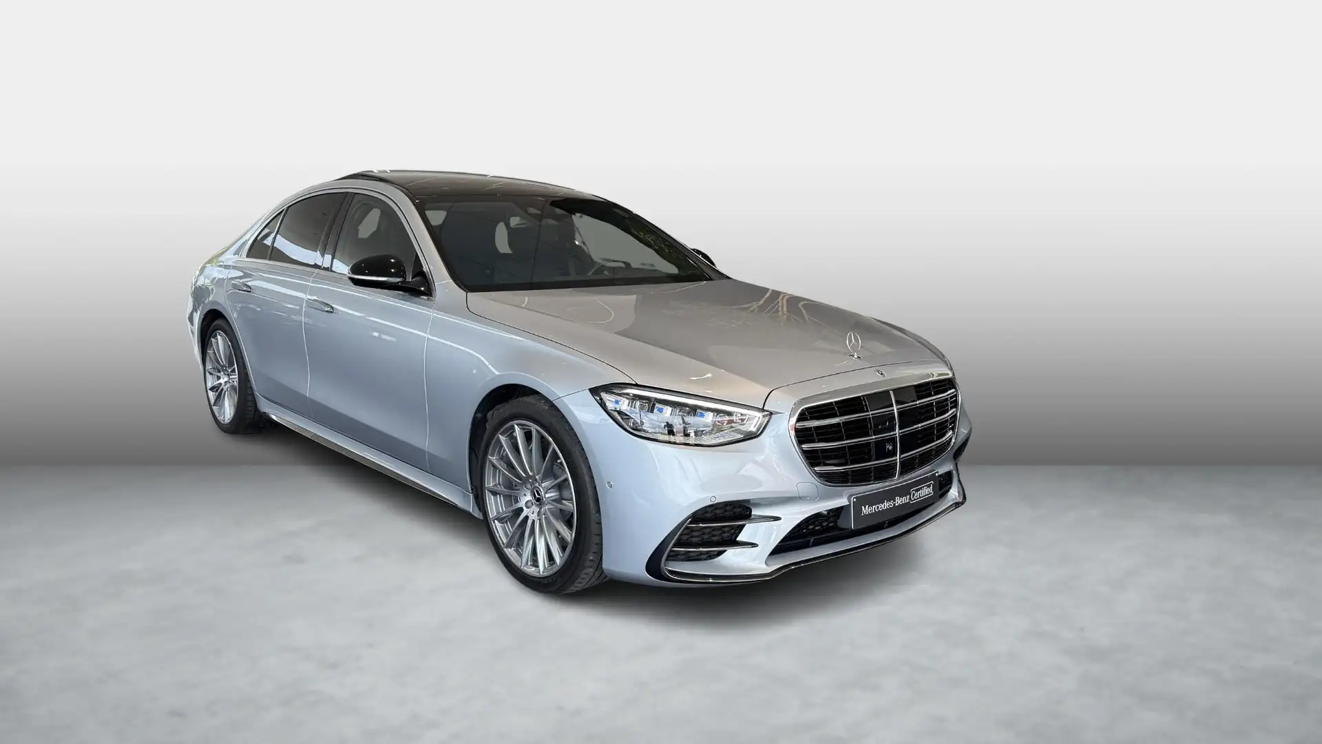 Mercedes-Benz S 580 580e AMG LINE + PANO DAK + AIRMATIC + BURMESTER + Argent - 2