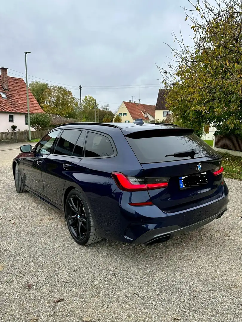 BMW 340 M340d Touring xDrive ACC Laserlicht Pano 360 Blau - 2