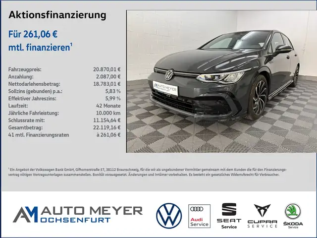 Volkswagen Golf R -Line 1.5 eTSI DSG Kamera LED SHZ