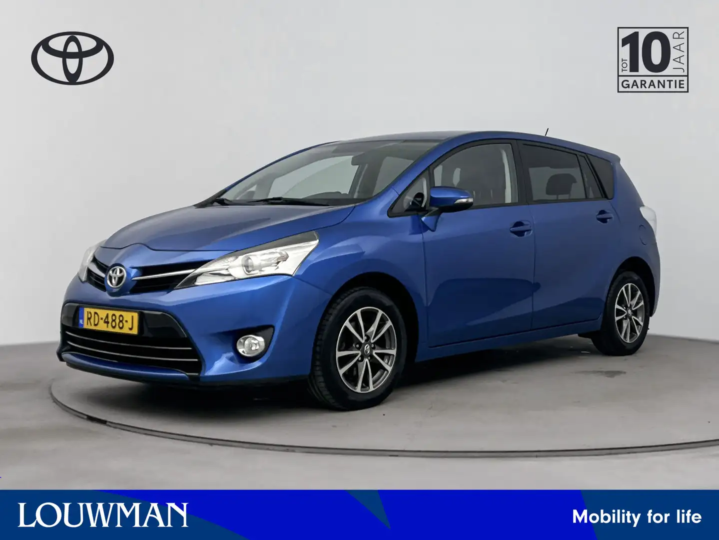 Toyota Verso 1.8 VVT-i Dynamic Limited | Trekhaak | Navigatie | Blauw - 1