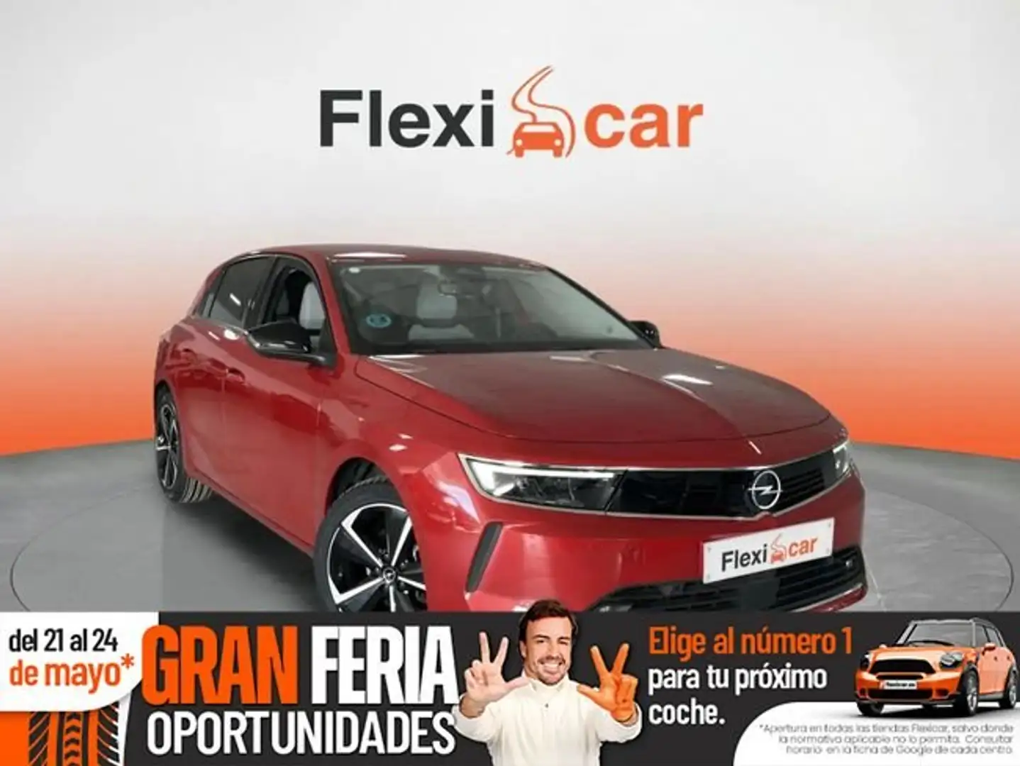 Opel Astra 1.2T XHT S/S Elegance Aut. 130 Rojo - 1