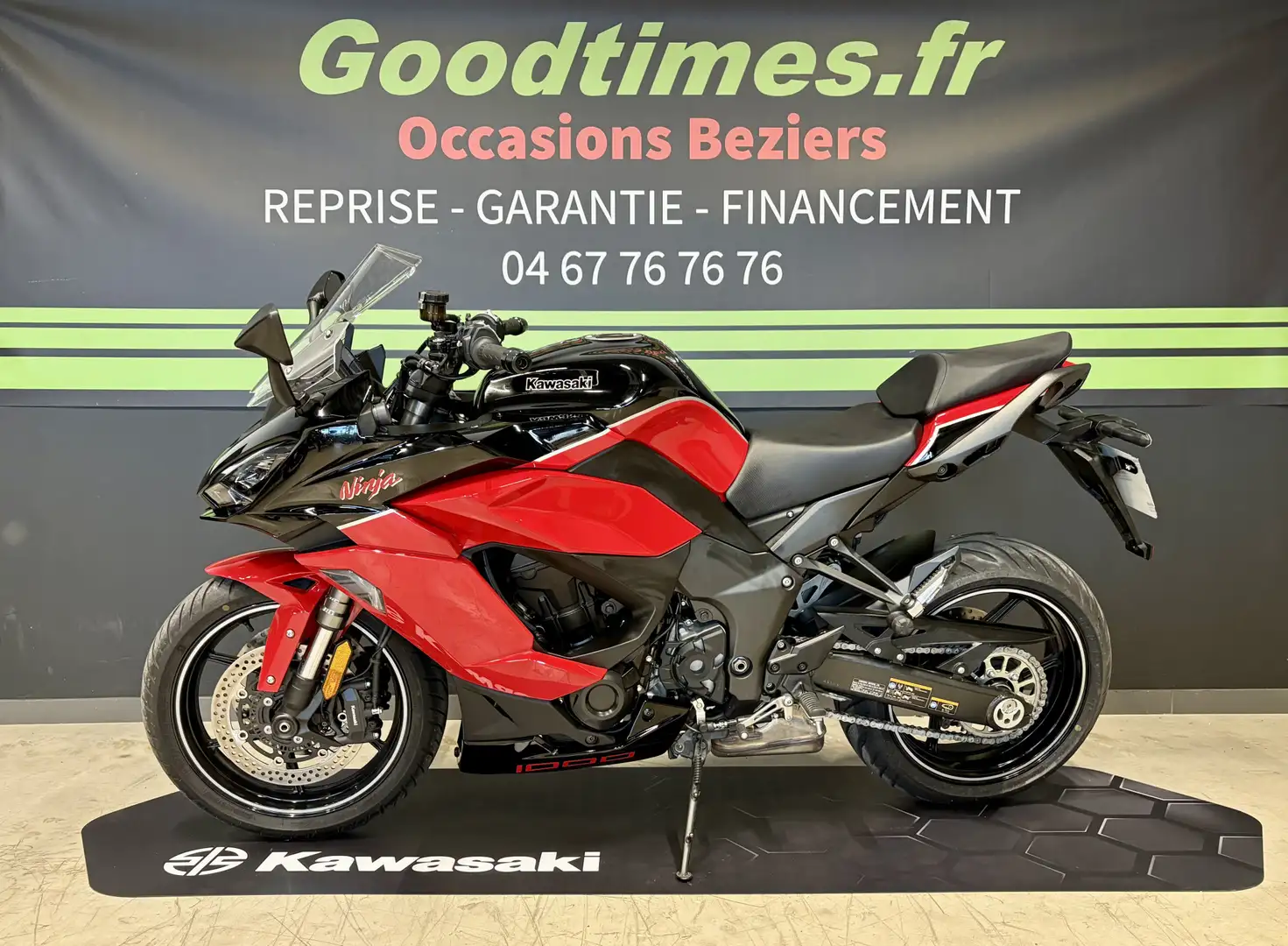 Kawasaki Ninja 1000SX Roşu - 2