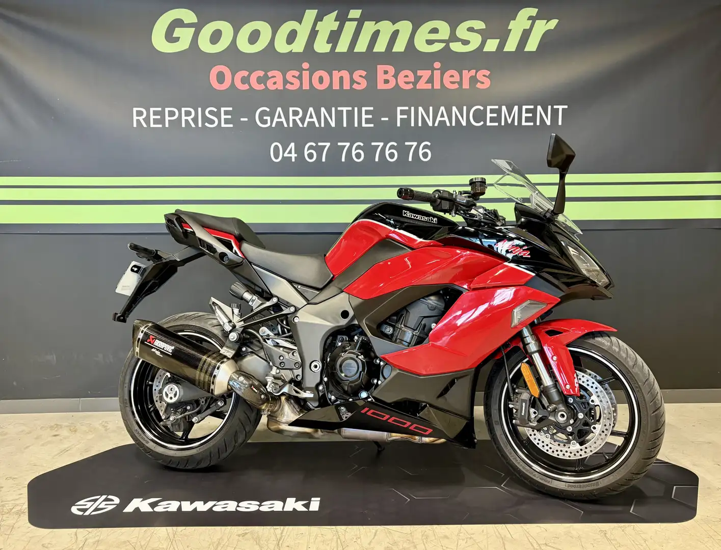 Kawasaki Ninja 1000SX Roşu - 1