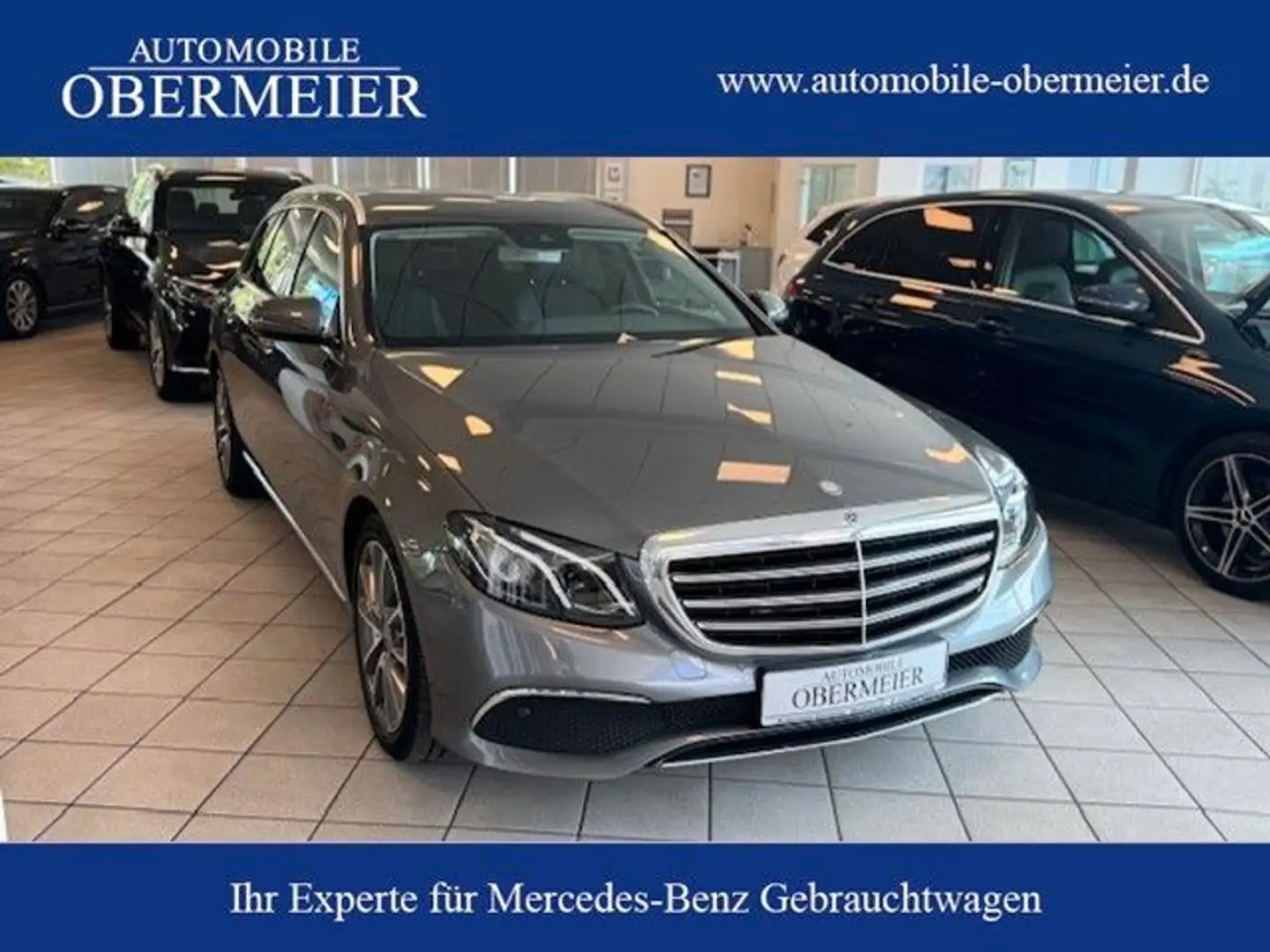 Mercedes-Benz E 250 T Luxury 9G-Tr. Rü-Ka Memory Comand LED Gris - 1