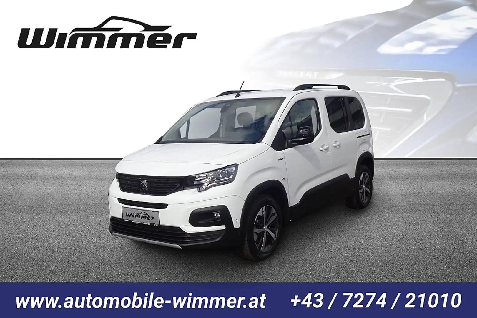 Peugeot Rifter 1,2 PureTech 110 S&S Allure Alb - 1