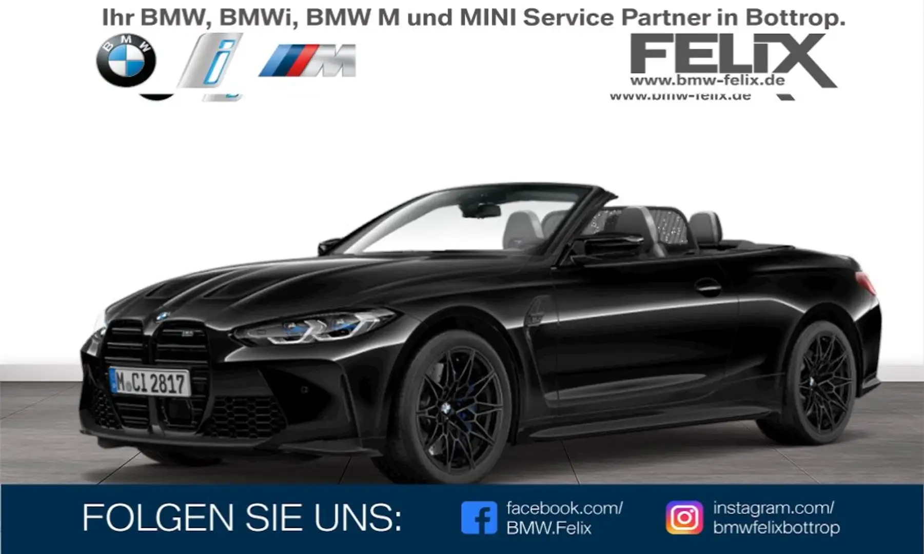 BMW M4 Competition  Cabrio xDrive OPEN-AIR+INNOVATIONPAKE Black - 1