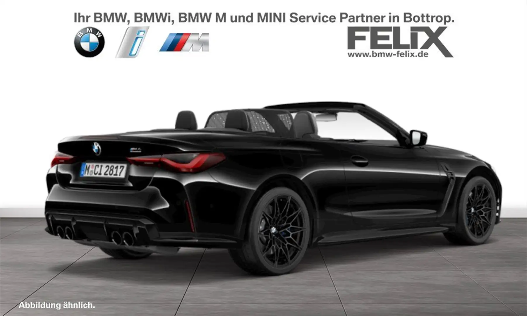BMW M4 Competition  Cabrio xDrive OPEN-AIR+INNOVATIONPAKE Black - 2