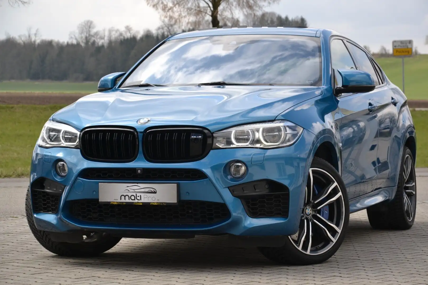 BMW X6 M *HUD*PANO*B&O*MEMO*FOND*M-SITZE*CAM*SOFT* Blu/Azzurro - 1