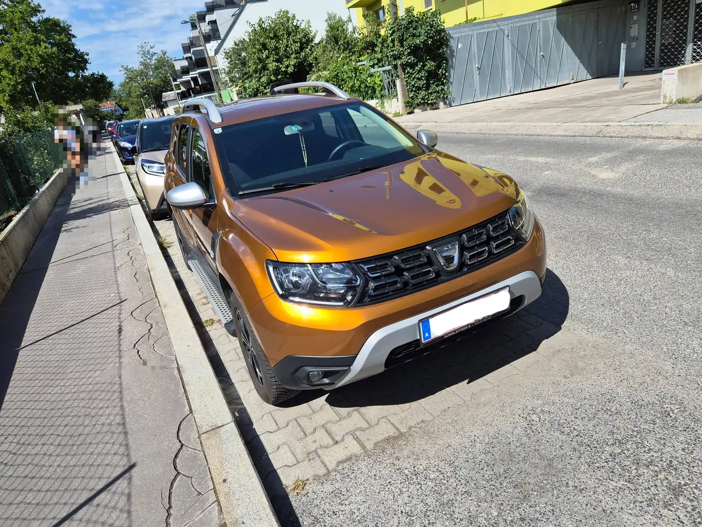 Dacia Duster Duster II 125TCE S&S 4x4 PRESTIGE 69000km| Allrad | Navi & Kamera | Erstbesitz | Pickerl NEU Orange - 1