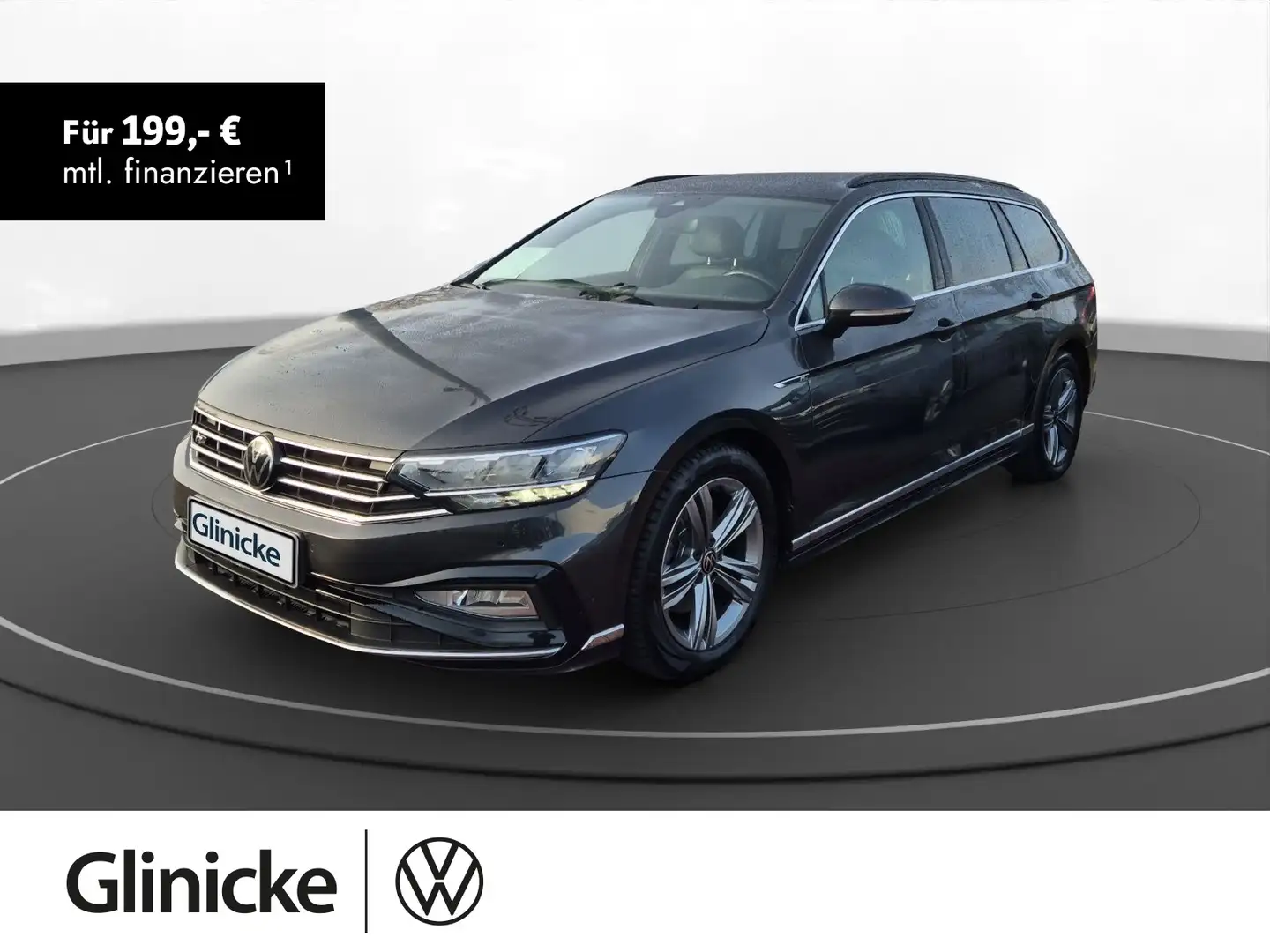 Volkswagen Passat Variant 2.0 TDI DSG Navi R-Line AHK RüKa Gris - 1