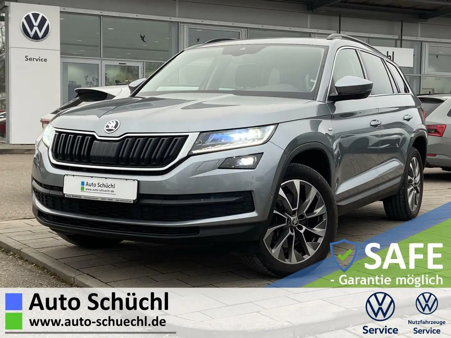 Skoda Kodiaq 2.0 TSI DSG 4x4 CLEVER 19"+AREA+NAVI-COLU Grau - 1