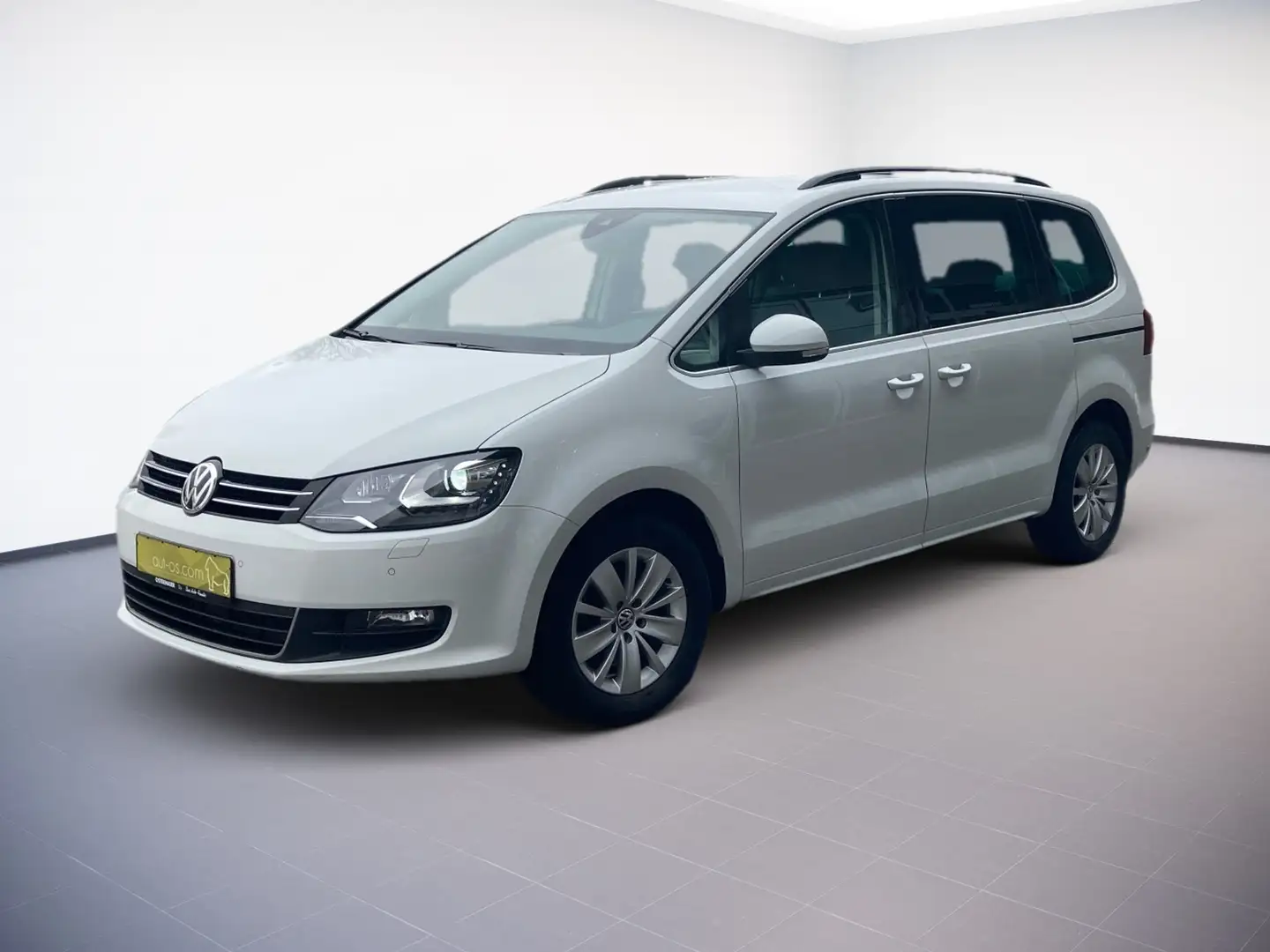 Volkswagen Sharan Comfortline 2.0TDI DSG.NAV.FernA.ACC.7-Si.Bi-XEN.S Bílá - 2
