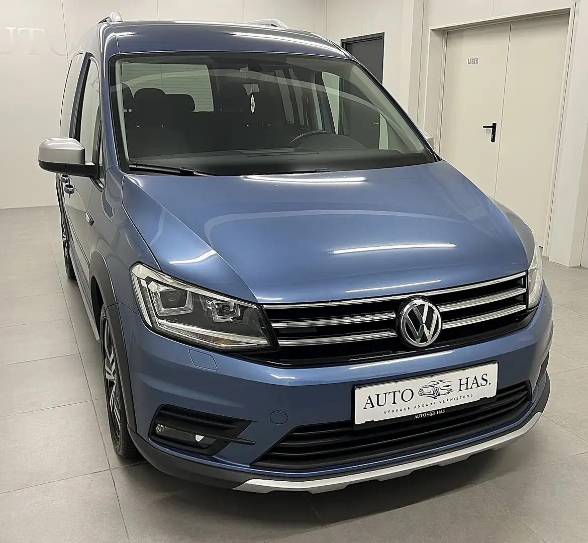 Volkswagen Caddy Alltrack 2,0 TDI *Bi-Xenon*Tempomat* Blau - 1