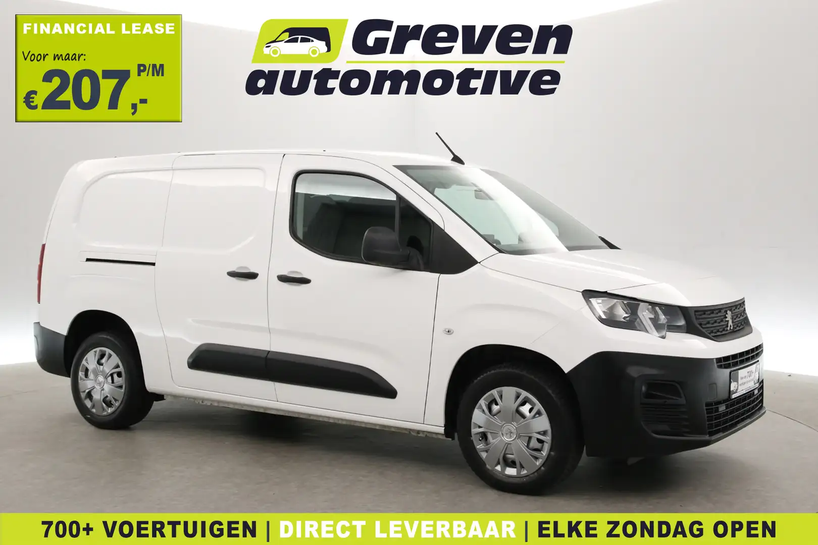 Peugeot Partner 1.5 BlueHDI L2 | 102PK | 3 Zits | Airco | Cruise | Blanc - 1
