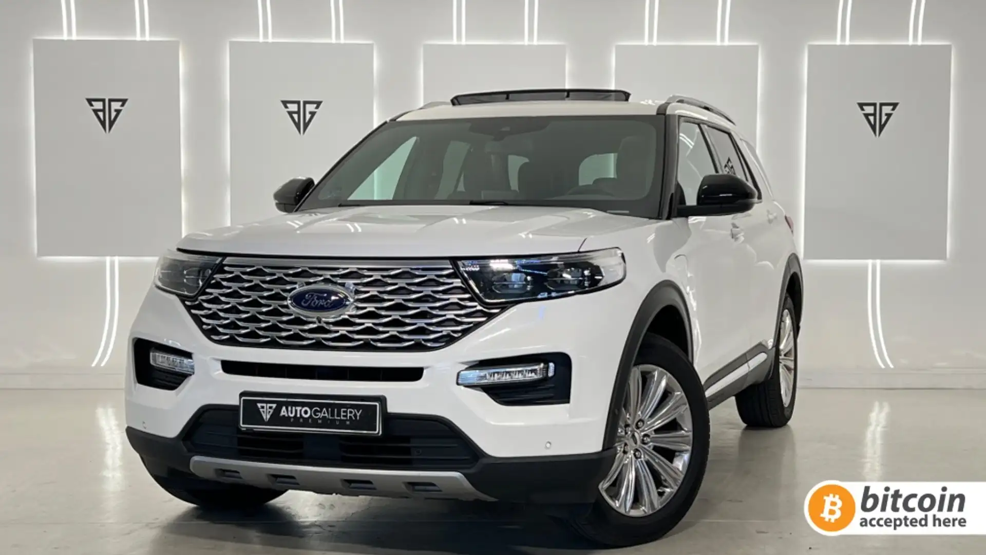 Ford Explorer 3.0 PHEV Platinium AWD 450 Blanco - 1