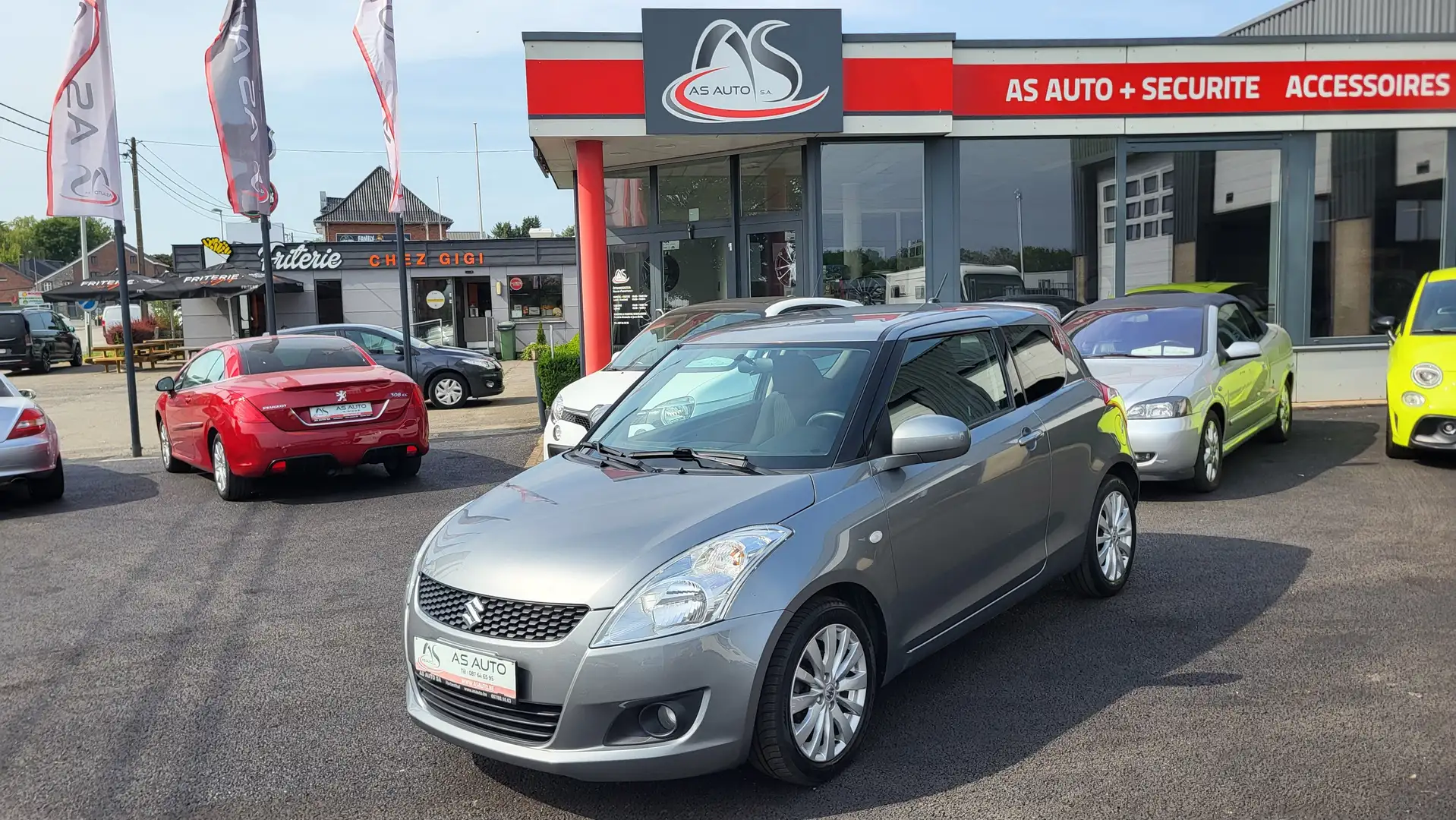 Suzuki Swift Berline 3P 1.2i 94cv GL Exterior Energy Gris - 1