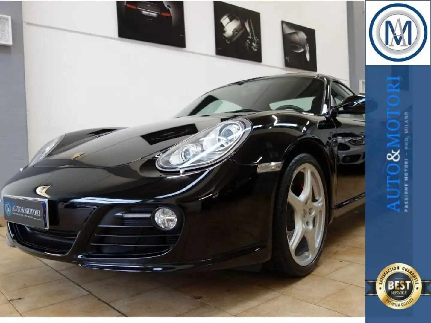 Porsche Cayman Cayman 3.4 S 320cv unico proprietario Zwart - 1