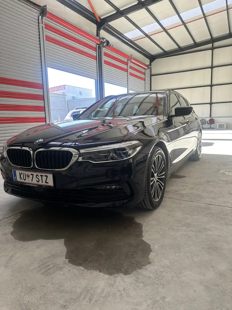 BMW 520 520d Touring Aut. Neue Service Blau - 2