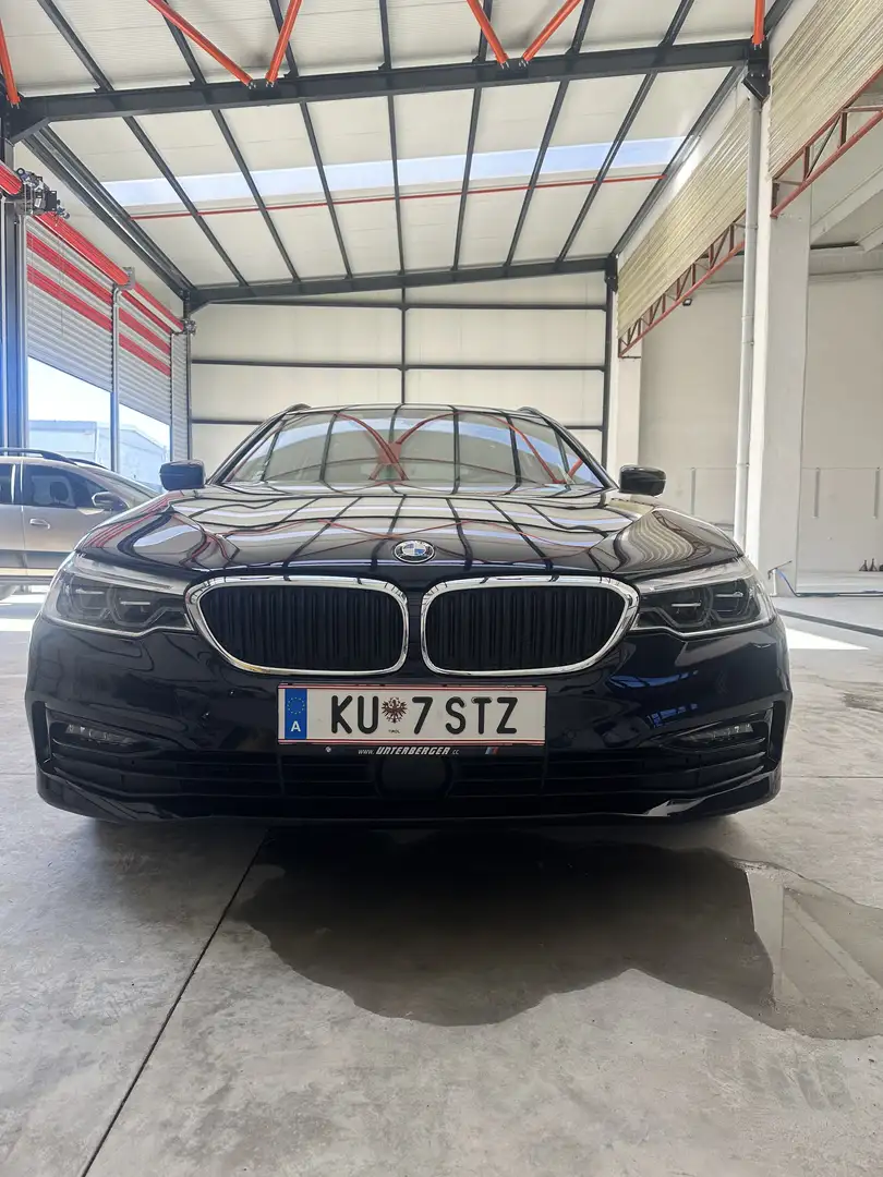 BMW 520 520d Touring Aut. Neue Service Blau - 1