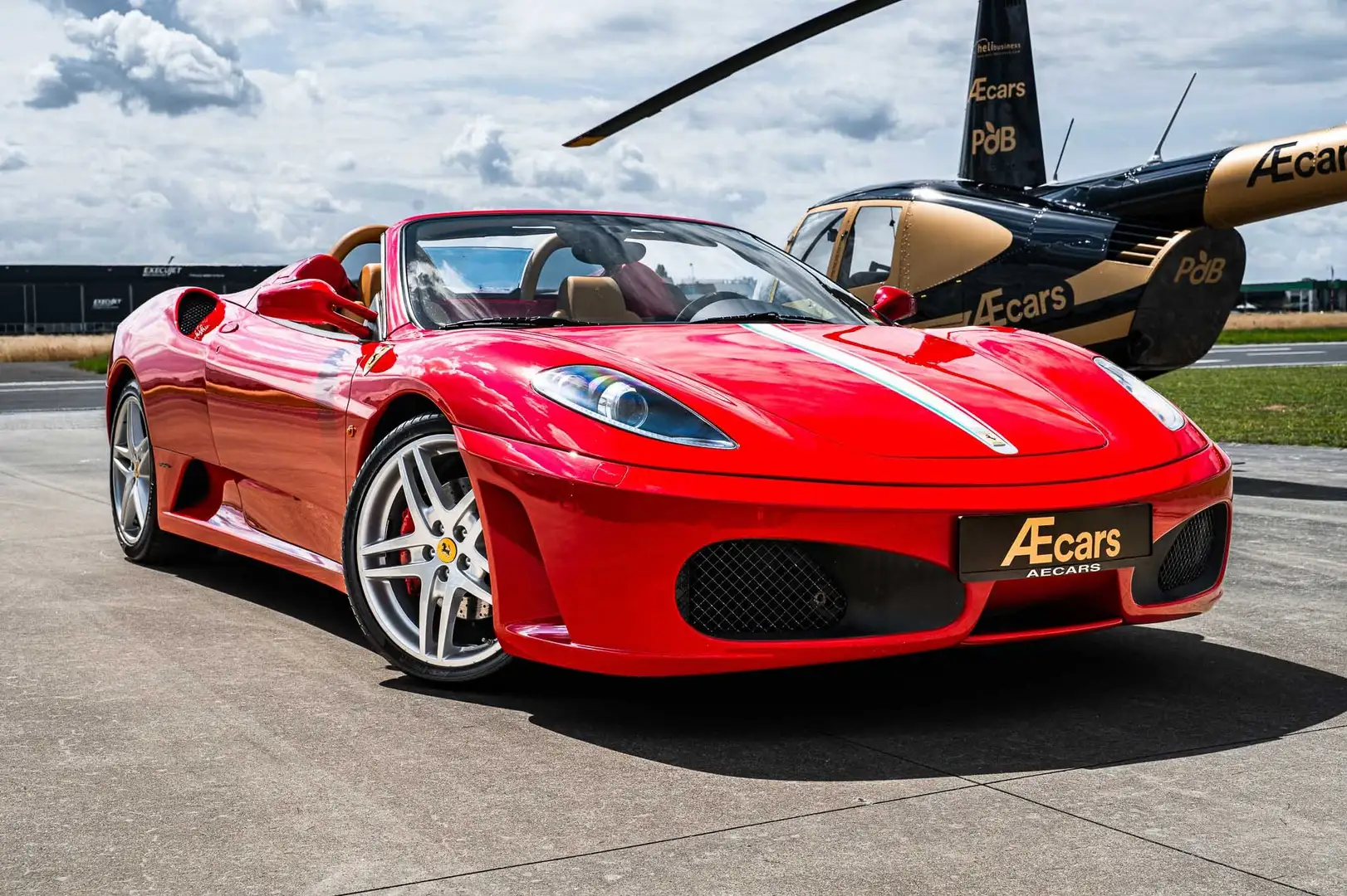 Ferrari F430 SPIDER F1 / FULL SERVICE HISTORY / COLLECTORS ITEM Червоний - 1