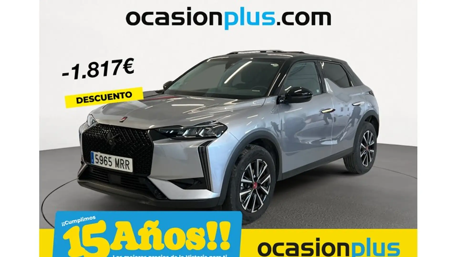 DS Automobiles DS 3 1.2 PureTech S&S Performance Line 130 Gris - 1