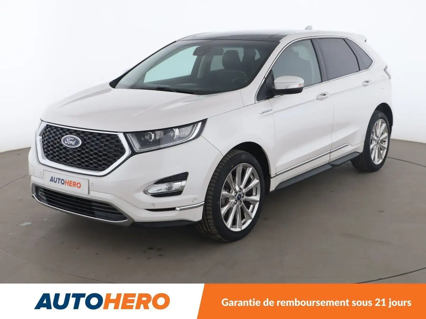 Ford Edge 2.0 TDCi AWD Vignale PowerShift Blanc - 1