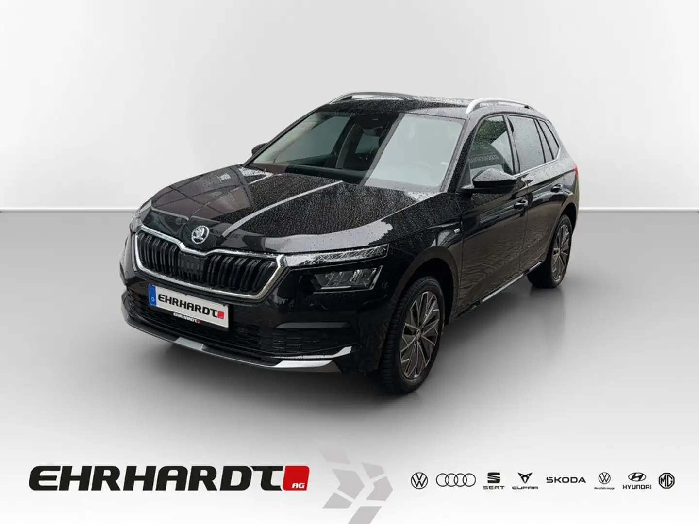 Skoda Kamiq 1.0 TSI DSG Ambition LED*NAV*SHZ*TEMP*PDC*KAMER... Schwarz - 1