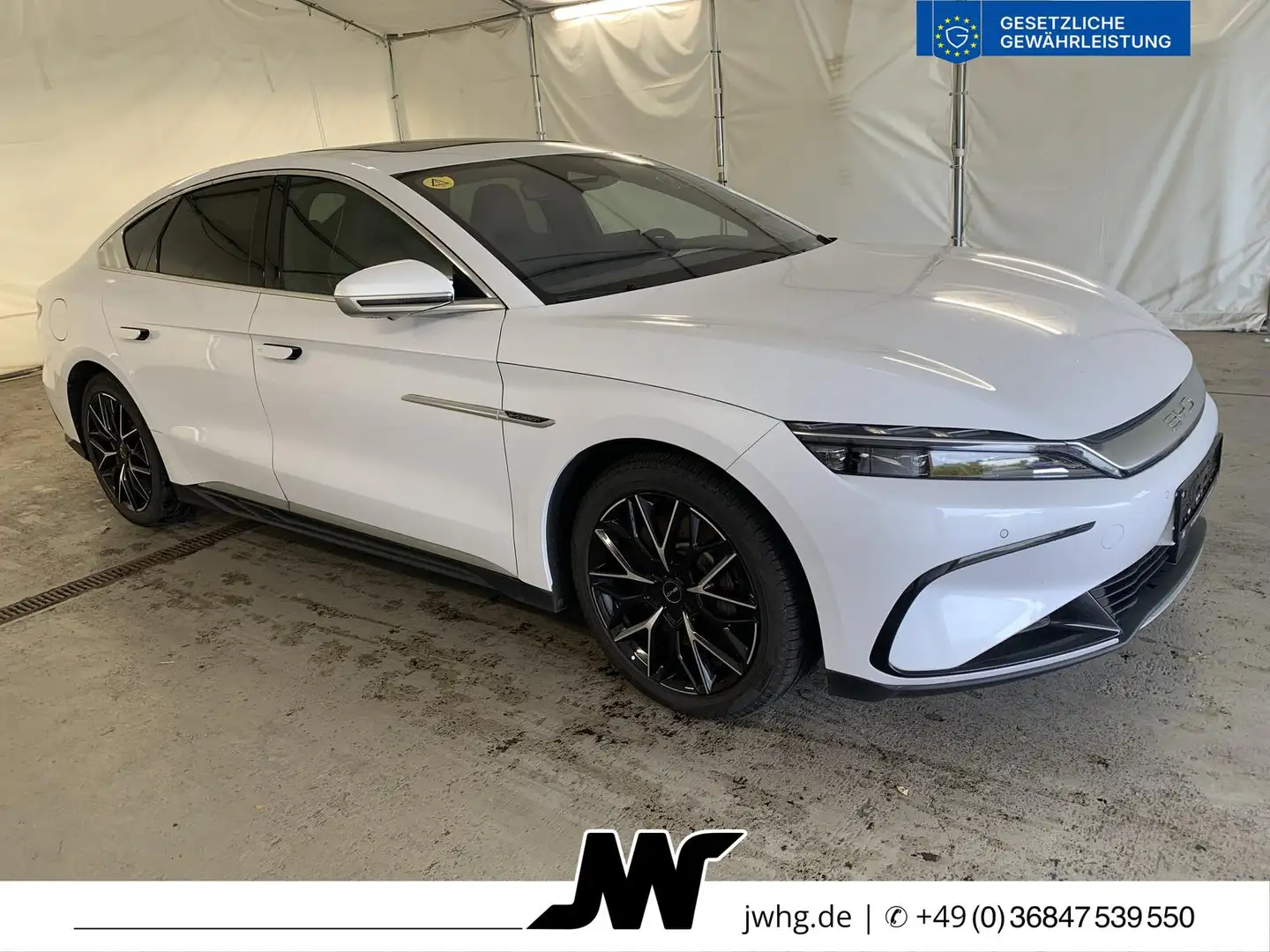 BYD Han AWD Executive 85,4 kWh/HUD/PANO/4xSiLüftung Weiß - 2