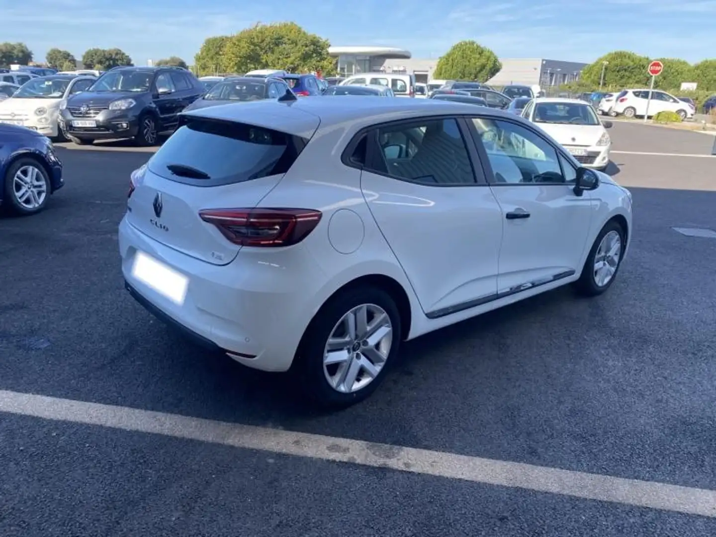 Renault Clio 1.0 SCe 65ch Business -21 Blanc - 2