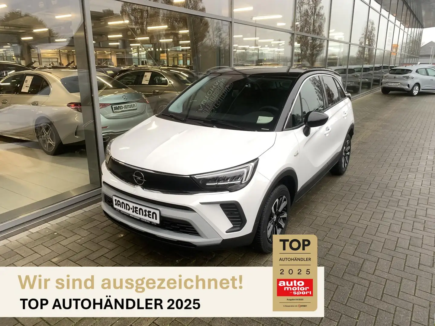 Opel Crossland X Crossland Elegance 110 PT Navi Lenkradhz Kamera Bílá - 1