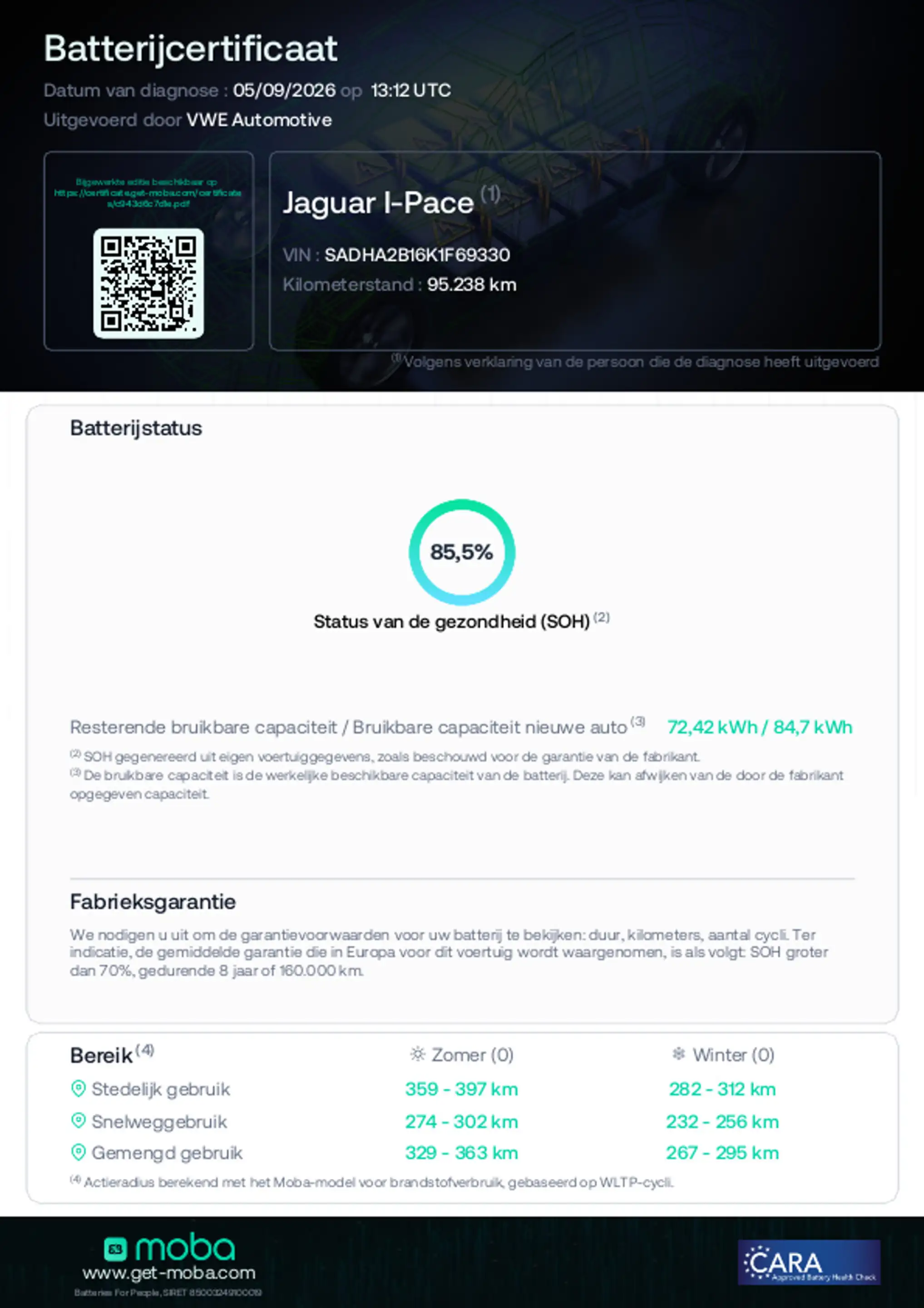 Jaguar I-Pace EV400 pk First Edition 90 kWh, VOL OPTIES, panoram — photo 2